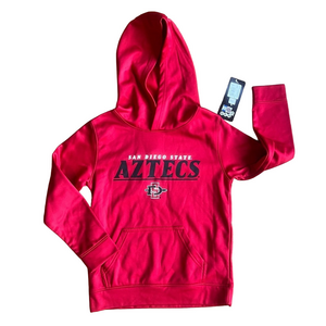 Gen2 San Diego State Aztecs Youth Red Hoodie Size Large – 7 SKU#B2483